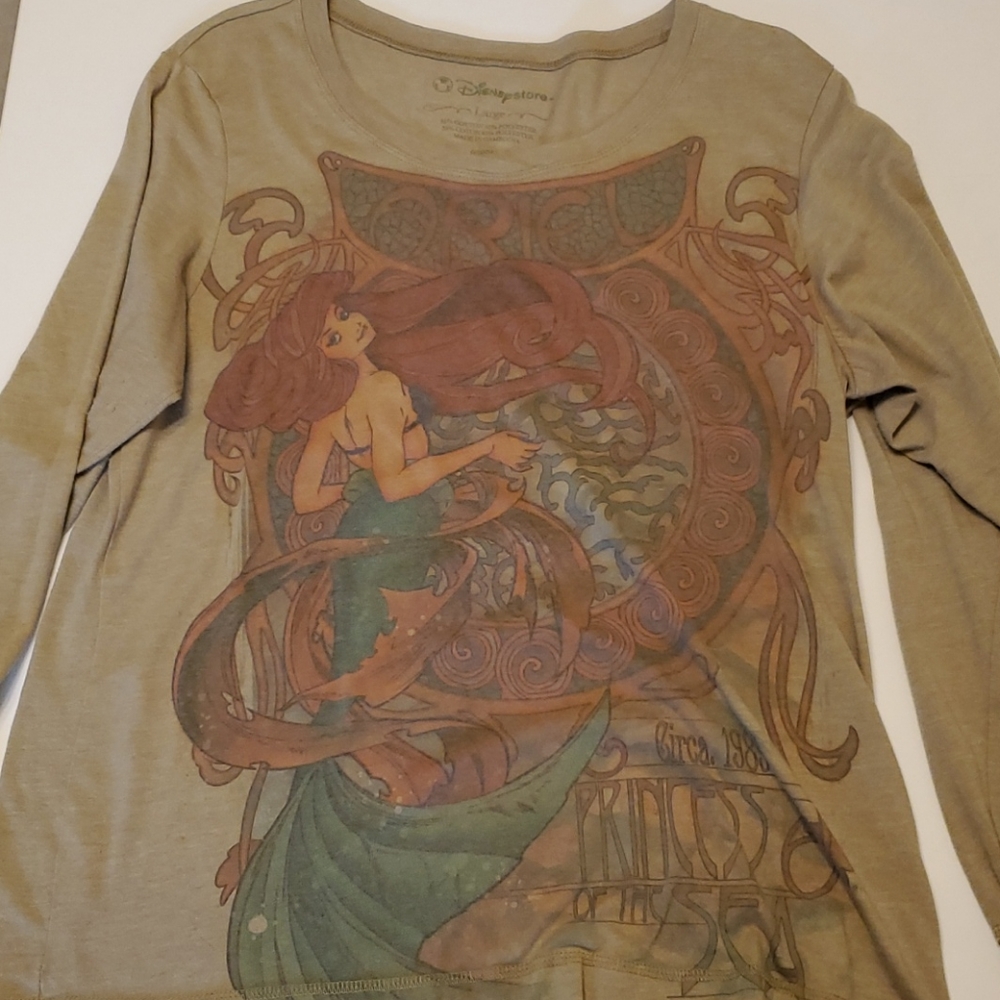 Ariel art long sleeve tee